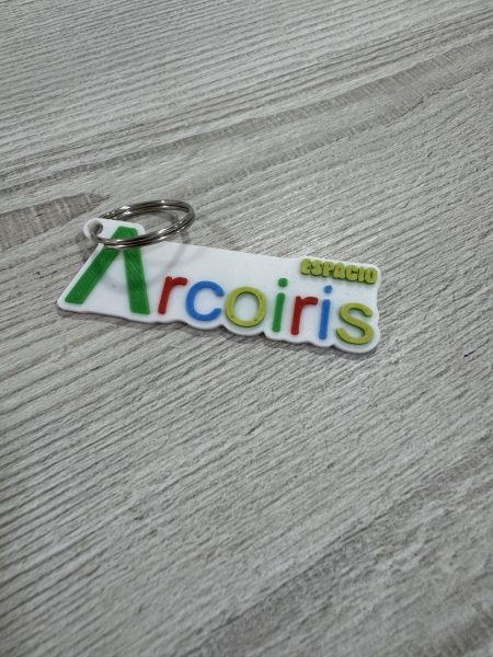 Llavero Arcoíris